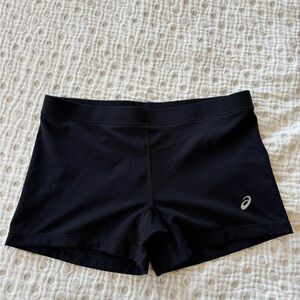 ASICS Black Women's Athletic Swim/Running Shorts